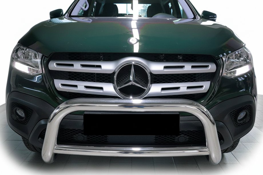 Mercedes X-Class 2017–2020 Přední ochranný rám WT005 (nerez, 60 mm) Image