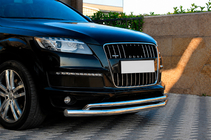 Audi Q7 2005–2015 Přední ochranný rám ST017 (nerez) fotografie 2