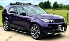 Land Rover Discovery V 2017– Příčné nosníky na integrované podélníky (černé, 2 ks) fotografie 1
