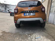 Renault Duster 2018–2024 Nerezové kryty zadních odrazek, sada 2 ks OmsaLine – italská nerezová ocel fotografie 3