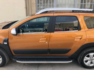 Dacia Duster 2018–2024 Spodní lišty oken (4 ks, nerez) Carmos - turecká ocel fotografie 3