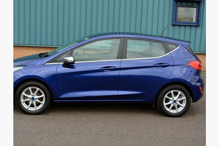 Ford Fiesta 2017– Spodní lišty oken (8 ks, nerez) Fotografie 1