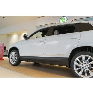 Lišty dveří (nerez) Skoda Karoq 2018– fotografie 1