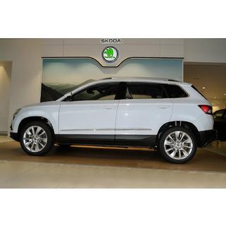 Lišty dveří (nerez) Skoda Karoq 2018– fotografie 3