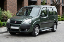 Fiat Doblo I 2005–2010 Boční nášlapy Allmond Grey (2 ks, hliník) fotografie 1
