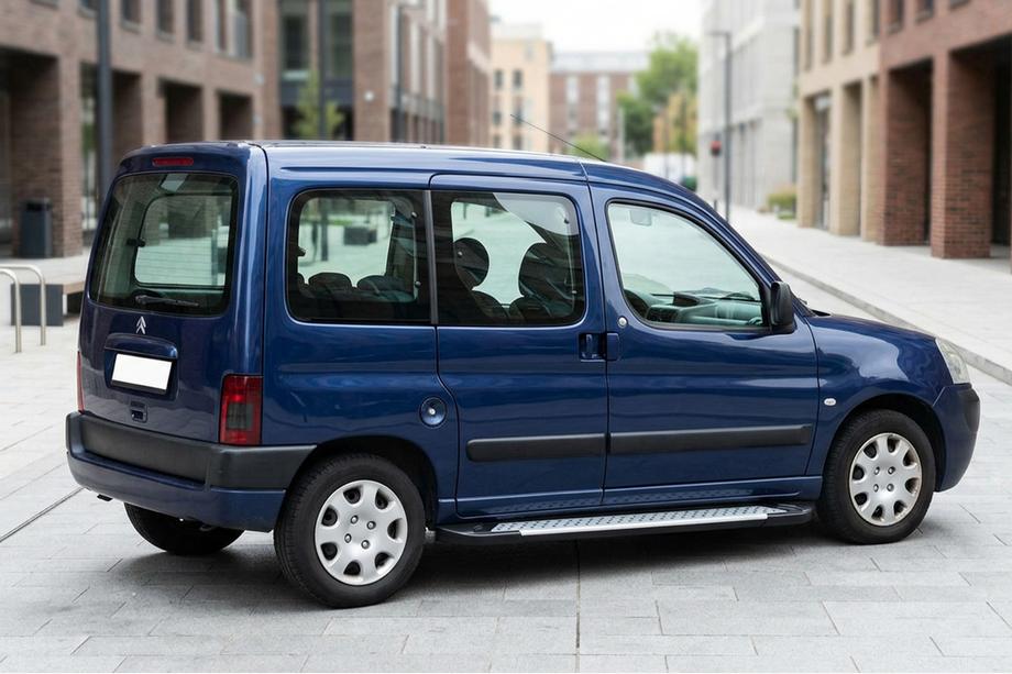 Citroen Berlingo 1996–2008 Boční nášlapy Allmond Grey (2 ks, hliník) Image