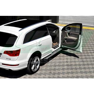 Boční nášlapy Allmond Grey (2 ks, hliník) Audi Q7 2005–2015 fotografie 3
