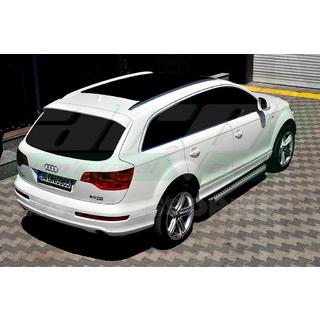Boční nášlapy Allmond Grey (2 ks, hliník) Audi Q7 2005–2015 fotografie 4