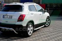 Chevrolet Captiva 2006–2019 Boční nášlapy Fullmond (2 ks, hliník) fotografie 3