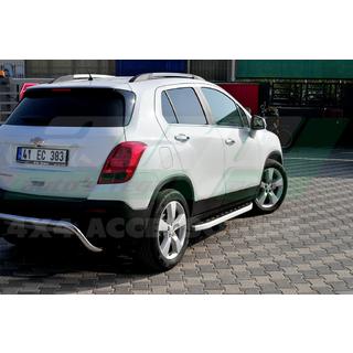 Boční nášlapy Fullmond (2 ks, hliník) Chevrolet Captiva 2006–2019 fotografie 3