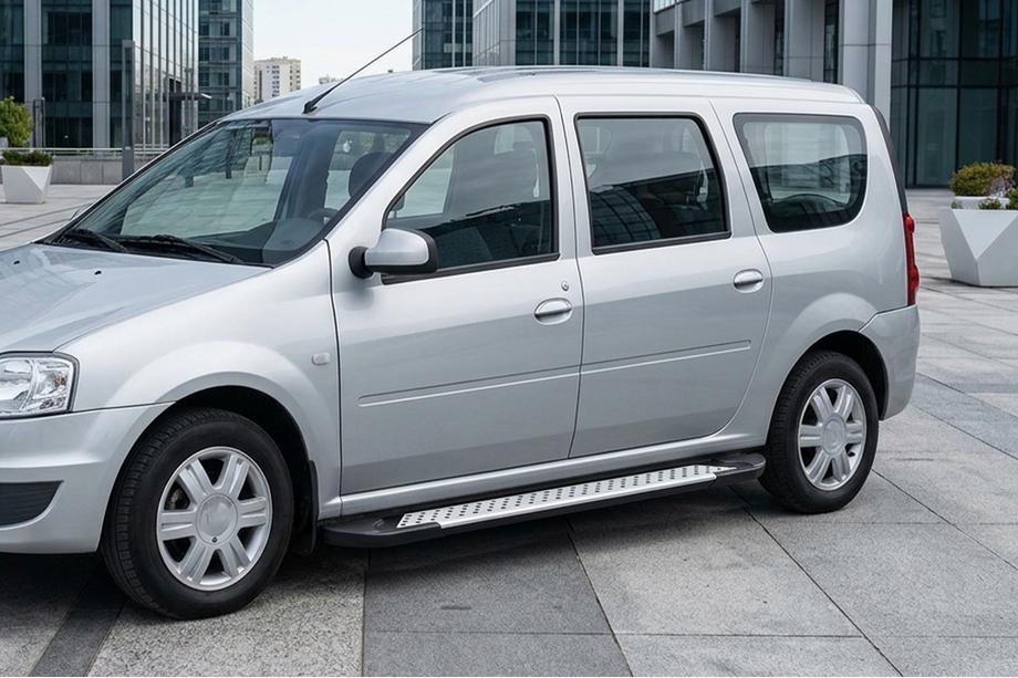 Dacia Logan MCV 2004–2014 Boční nášlapy typ X5 (2 ks, hliník) Image
