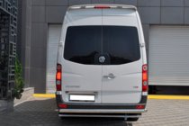 Volkswagen Crafter 2006–2016 Zadní ochranný rám AK002 (nerez) fotografie 2