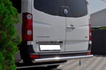 Volkswagen Crafter 2006–2016 Zadní ochranný rám AK002 (nerez) fotografie 3