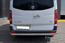 Volkswagen Crafter 2006–2016 Zadní ochranný rám AK002 (nerez) fotografie 4