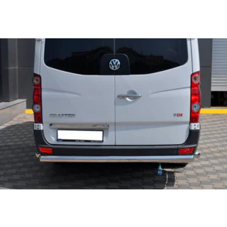 Zadní ochranný rám AK002 (nerez) Volkswagen Crafter 2006–2016 fotografie 4
