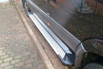 Volkswagen Crafter 2006–2016 Boční nášlapy Allmond Grey (2 ks, hliník) fotografie 2