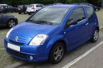 Citroen C-2 2003–2009 Vnější okenní lišty (2 ks, nerez) fotografie 1