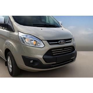 Nerezové lišty na masku chladiče 2013-2018 (5 ks) Ford Custom 2013–2022 fotografie 3