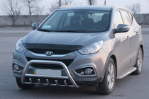 Hyundai IX-35 2010–2015 Přední nerezový ochranný rám WT003 fotografie 2