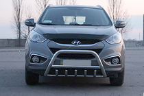 Hyundai IX-35 2010–2015 Přední nerezový ochranný rám WT003 fotografie 3