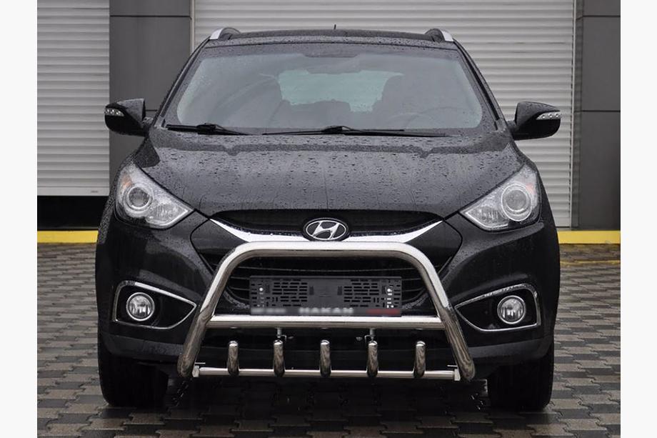 Hyundai IX-35 2010–2015 Přední nerezový ochranný rám WT003 Image