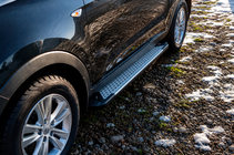 Hyundai IX-35 2010–2015 Boční nášlapy Allmond Grey (2 ks, hliník) fotografie 2