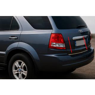 Nerezová lišta na hranu víka kufru Kia Sorento I BL 2002–2009 fotografie 1