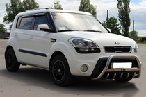Kia Soul I 2008–2013 Nerezový přední ochranný rám (bullbar) fotografie 3
