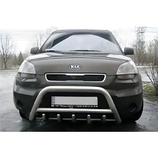 Nerezový přední ochranný rám (bullbar) fotografie 2