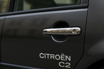 Citroen C-2 2003–2009 Nerezové kryty klik (2 ks) Carmos - turecká ocel fotografie 4