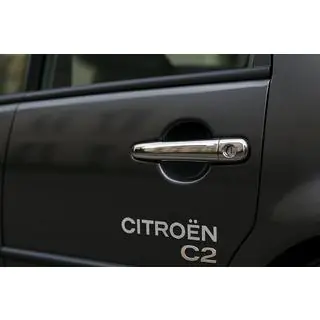Nerezové kryty klik (2 ks) Citroen C-2 2003–2009 fotografie 4