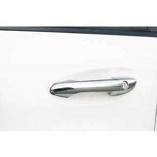 Chromové kryty klik dveří (4 ks, nerez) Mercedes ML W164 2005–2011 fotografie 3