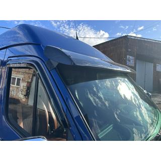 Sluneční kšilt na čelní sklo (černý lesk, 5 mm) Mercedes Sprinter W901/902/903/904/905 1995–2006 fotografie 2