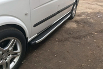 Mercedes Viano 2004–2014 Boční nášlapy Альянс (2 ks, hliník) fotografie 2
