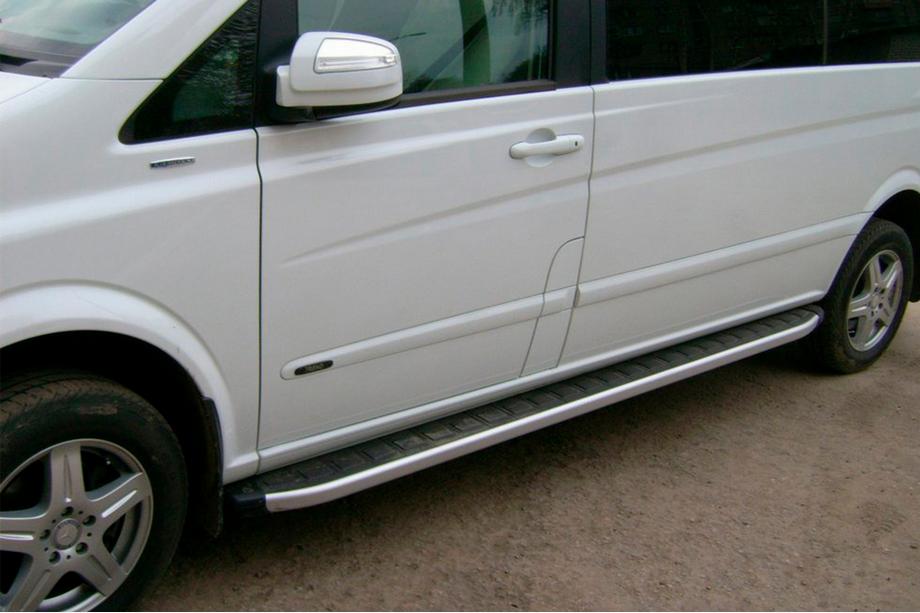 Mercedes Viano 2004–2014 Boční nášlapy Альянс (2 ks, hliník) Image
