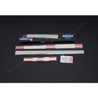 Nerezové kryty prahů OmsLine (nerez) Alfa Romeo 147 2000–2010 fotografie 4