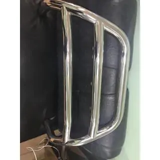 Nízký nerezový přední ochranný rám (bullbar) WT017 fotografie 3