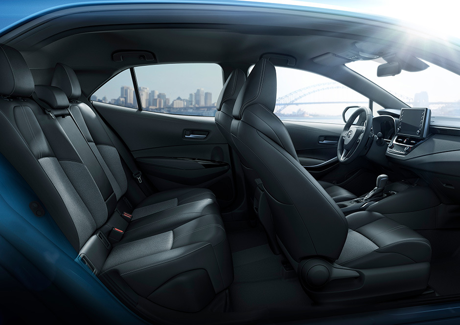 Hatchback Toyota Corolla modelového roku 2019