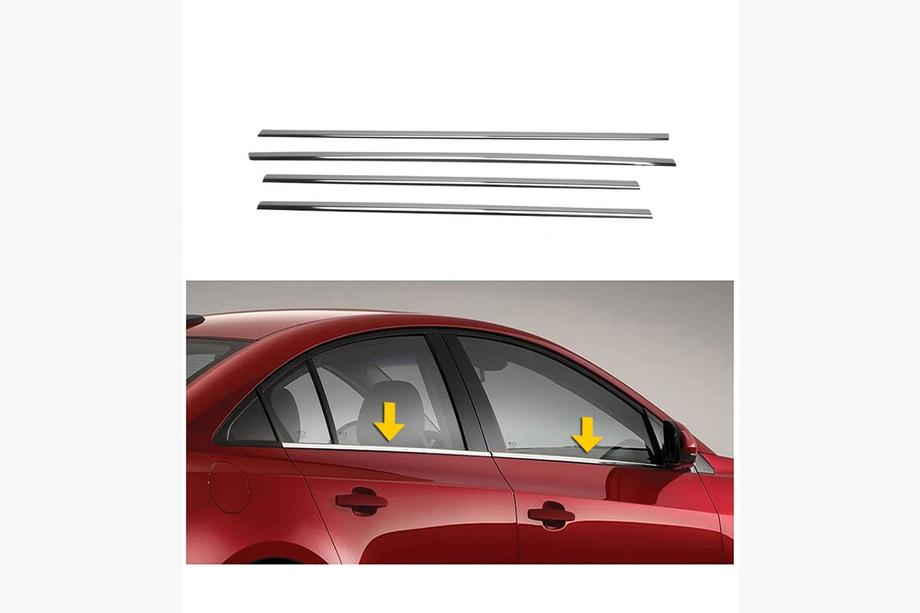 Mazda 3 2009–2013 Okenní lišty (4 ks, nerez) Image