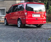 Mercedes Vito W639 2004–2014 Boční prahy Exclusive (2 ks, k lakování) Krátký/Střední rozvor fotografie 3