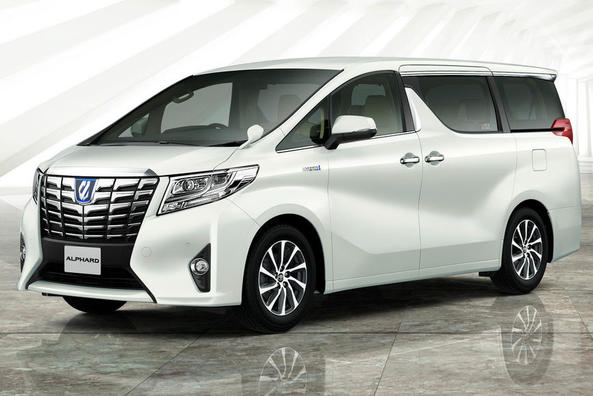 Luxusní minivan Toyota Alphard třetí generace