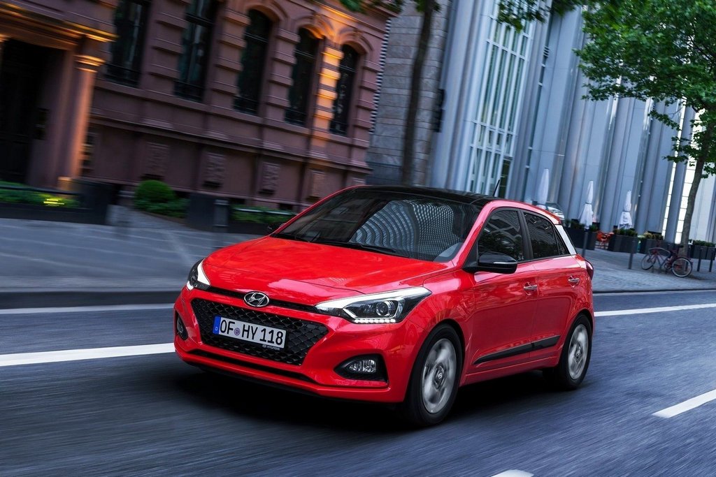 Modernizovaný pětidveřový hatchback Hyundai i20