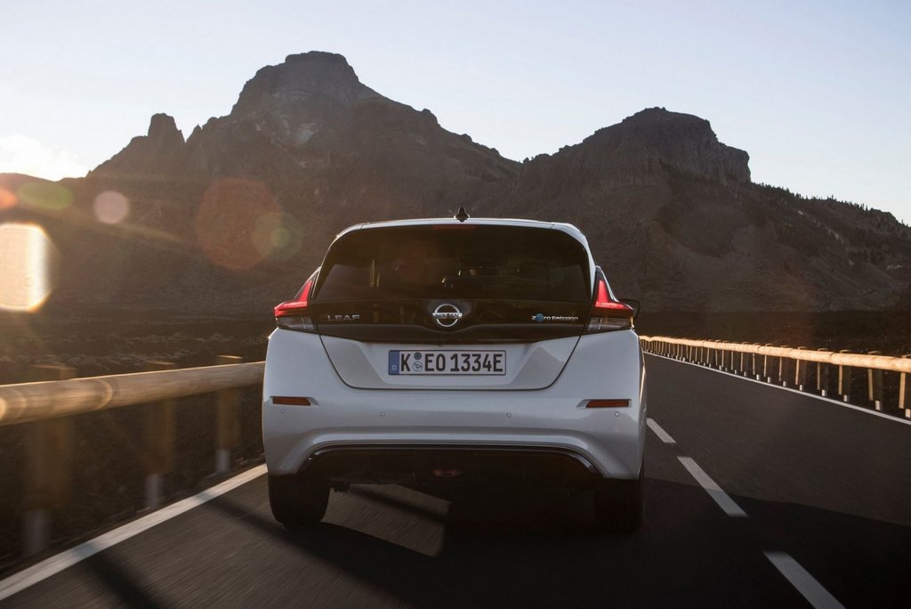 Elektrický hatchback Nissan Leaf druhé generace