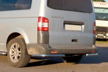 Volkswagen T6 2015–2024 Zadní rohy AK003 (2 ks, nerez) fotografie 9