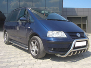 Ford Galaxy 1995–2006 Přední ochranný rám WT003 (nerez) fotografie 2