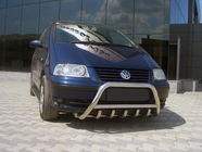 Ford Galaxy 1995–2006 Přední ochranný rám WT003 (nerez) fotografie 1