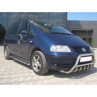 Přední ochranný rám WT003 (nerez) Ford Galaxy 1995–2006 fotografie 2