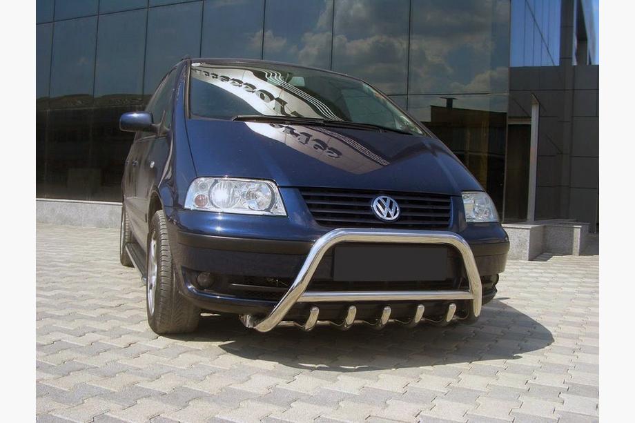 Ford Galaxy 1995–2006 Přední ochranný rám WT003 (nerez) Image