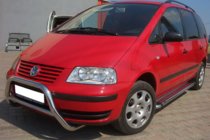 Ford Galaxy 1995–2006 Přední ochranný rám WT005 (nerez) fotografie 2