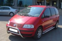 Ford Galaxy 1995–2006 Přední ochranný rám WT005 (nerez) fotografie 3